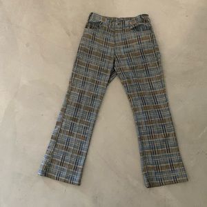 Vintage Plaid Big E Levi’s Sta Prest Pants